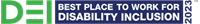 DEI Best Place to Work for Disability Inclusion
