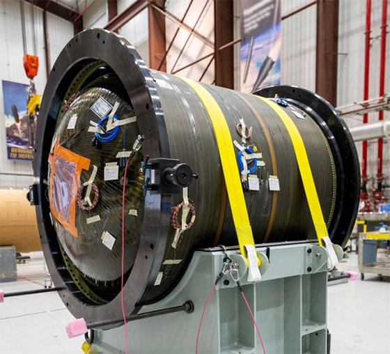 Next-Generation-Interceptor-Solid-Rocket-Motor-Delivered-for-First-Static-Test-Fire Northrop Grumman Next Generation Interceptor Solid Rocket Motor Delivered for First Static Test Fire