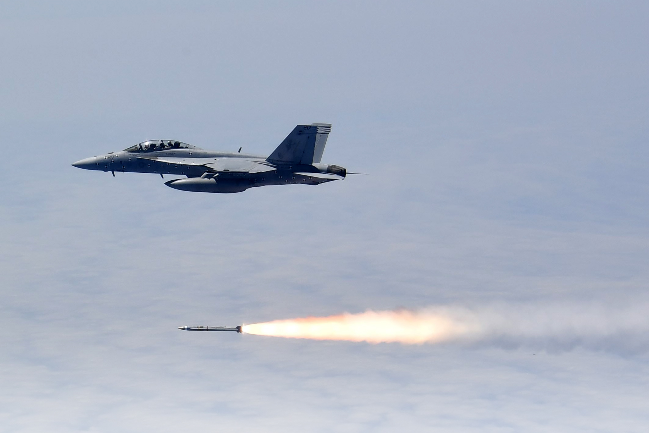 image of AARGM-ER with Military Aircraft