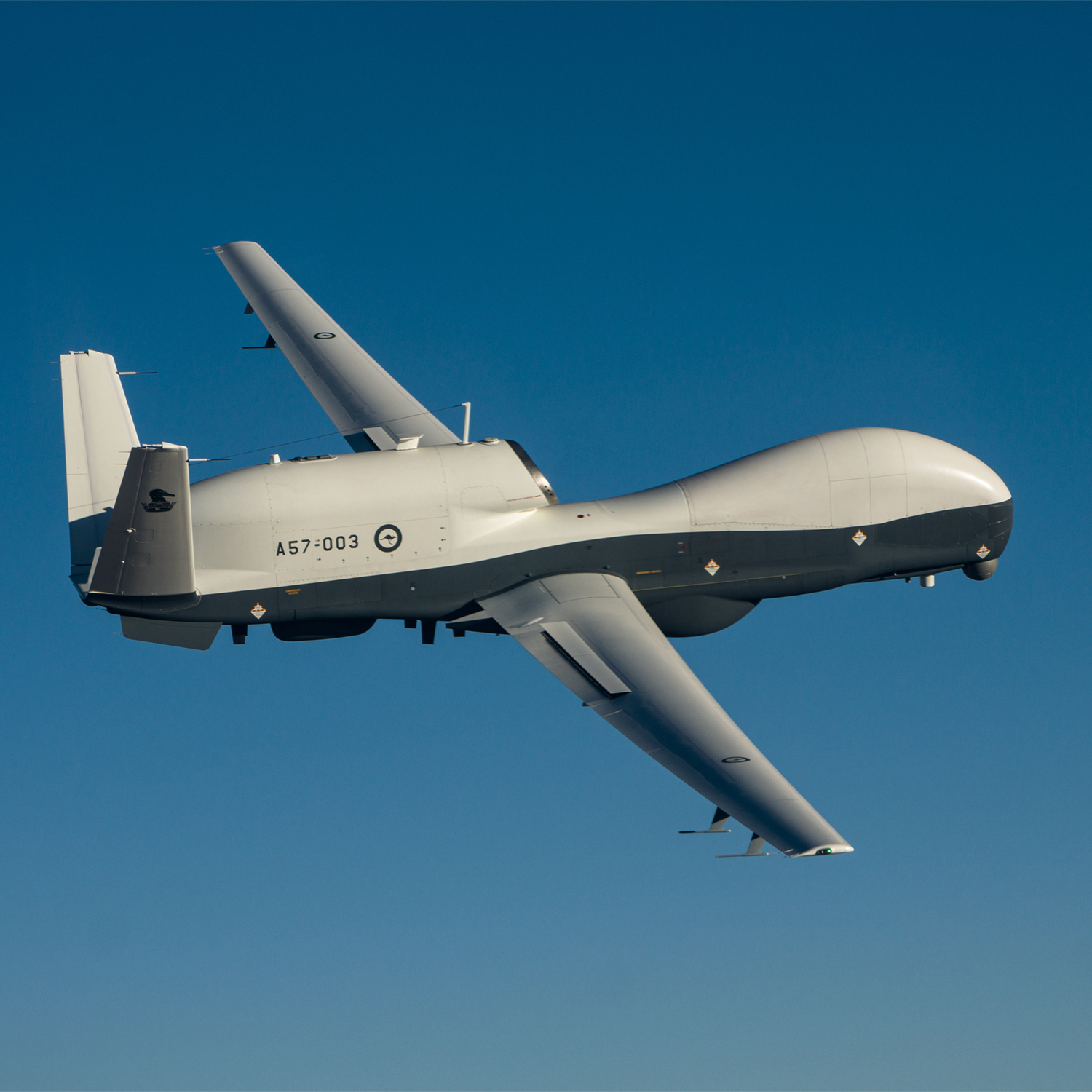 The MQ-4C Triton supports a wide range of missions including maritime patrol, signals intelligence, search and rescue and communications relay.