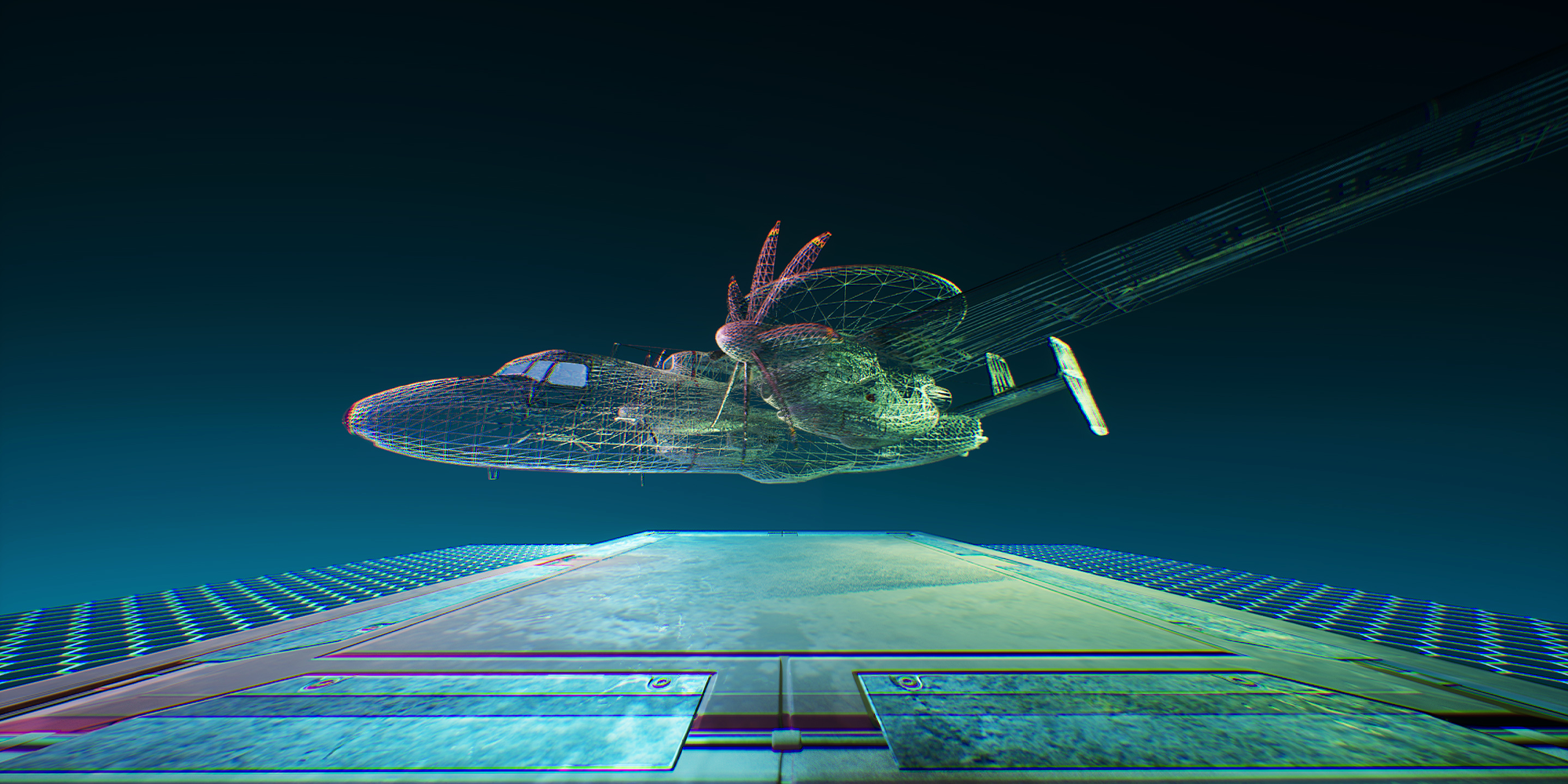 E2D Wireframe