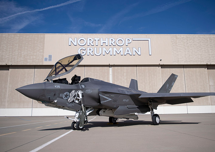 Northrop Grumman maintains F-35 readiness and mission effectiveness through global sustainment and modernization efforts.