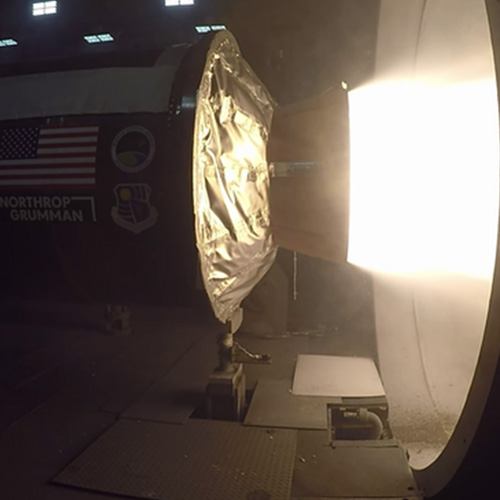 Second Stage SRM Test