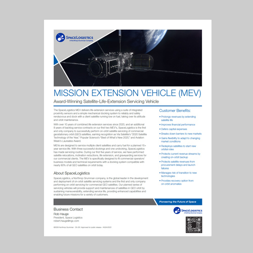 Mission Extension Vehicle (MEV)