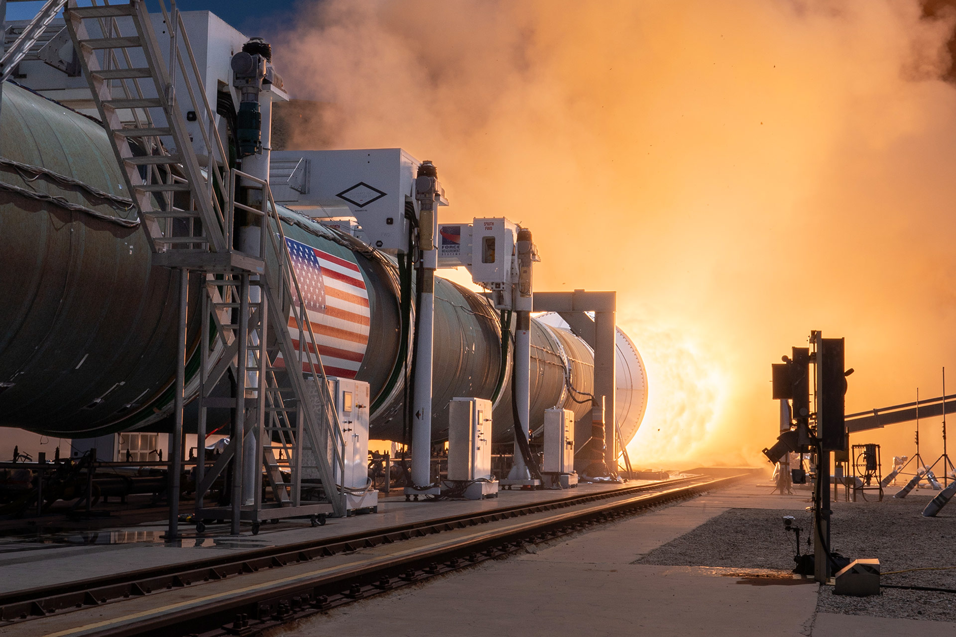 Northrop Grumman Tests Most Powerful Segmented Solid Rocket Booster Ever Built