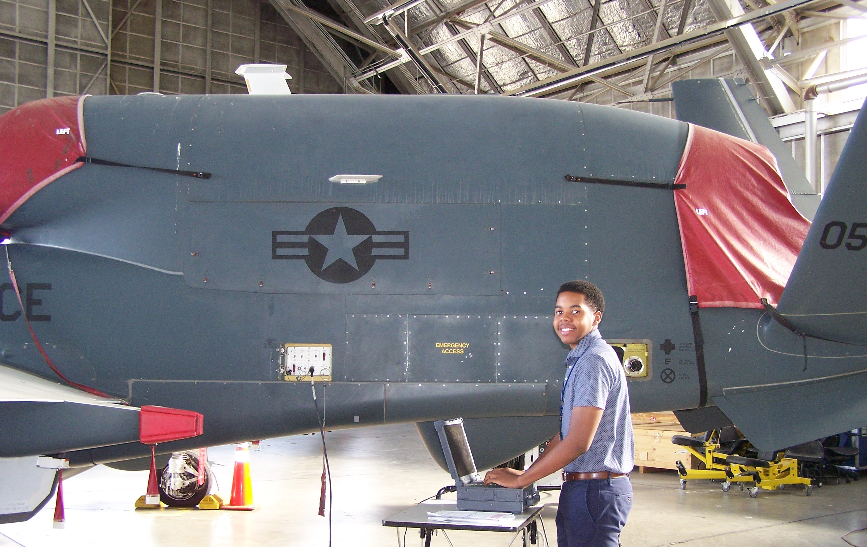 Meet Jeremiah: A Global Hawk Aircraft Engineering Intern