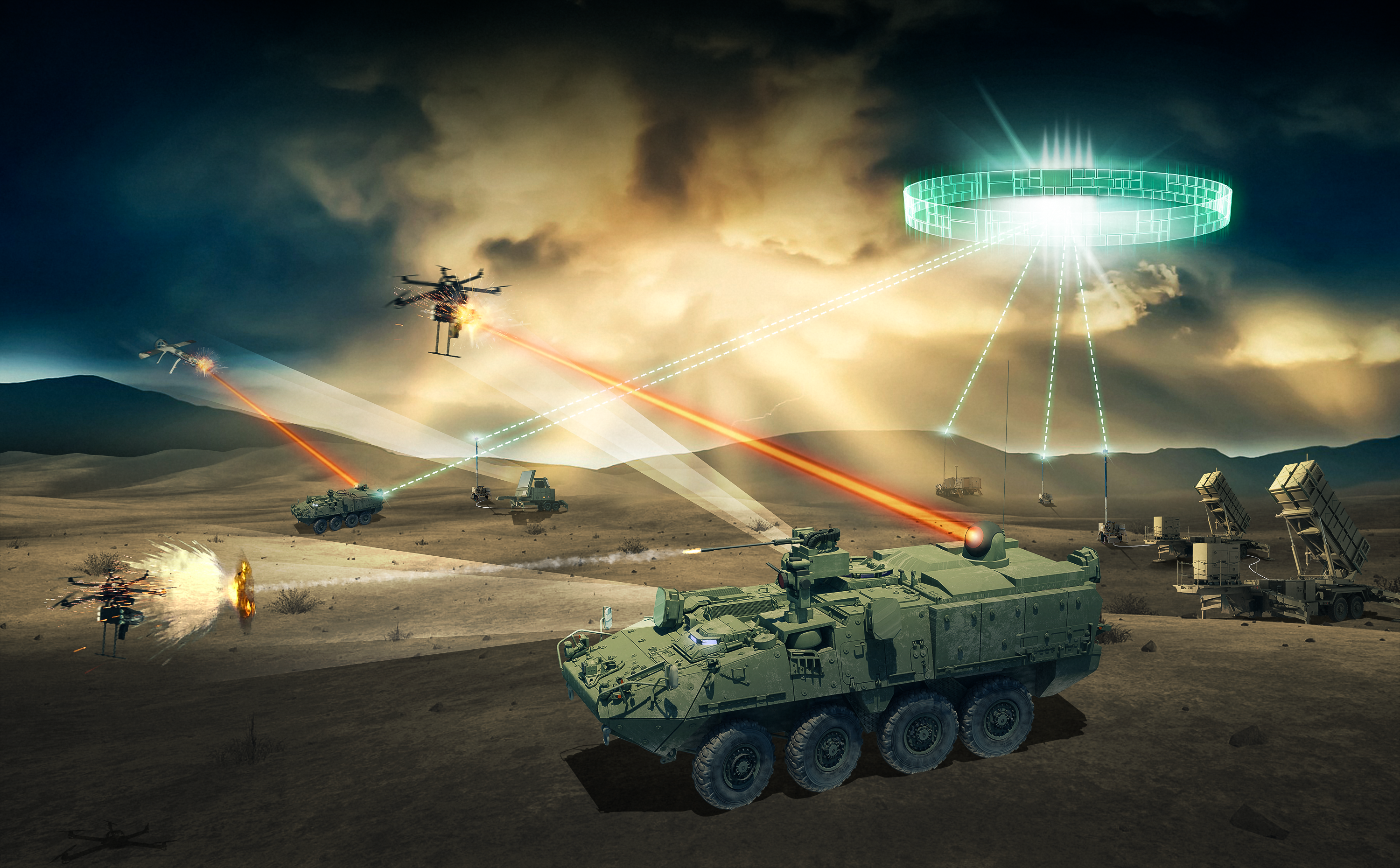 Northrop-Grumman-Maneuver-Short-Range-Air-Defense-SHORAD Northrop Grumman Selected for US Army Stryker Vehicle High Energy Laser Initiative