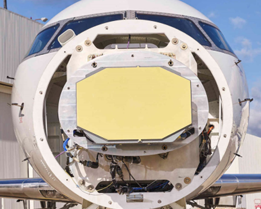 Radar Systems Radar System on front of jet