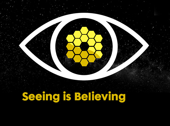 James Webb Space Telescope "Seeing is Believing" Infographic